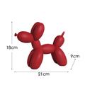 Balloon Animal Statue, Art Statue Abstract Baloon Dog Sculpture, Fashion Ballon Resin Craft Art for Collectible Figure Home Decor 218.617cm