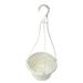 Deyuer 10Pcs Flower Pot Holder Sturdy Exquisite Hanging Hook Plant Hook Hanging Basket White