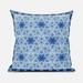 16 x 16 in. Medallion Broadcloth Indoor & Outdoor Zippered Pillow - Multi Color