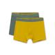 Sanetta Jungen-Unterhose Grün | Hochwertige und nachhaltige Unterhose für Jungen aus Baumwoll-Mix. Shorts mit Webbund | Inhalt: 2er Set Unterwäsche für Jungen