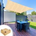 YANHAIGONG Spring Saving!Sun Shade for Beach Rectangle Shade Coverage for Outdoor Sand Heavy Duty Permeable Backyard Shade Cloth for Patio Garden Sandbox Sunshade for Patio Deck Porch Pool Tub Bbq