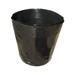 100Pack Plastic Flower Pots Plastic Mini Nursery Pots Small Thick Plastic Plant Pots Nursery Seedling Planter Garden Flower Pot Container with Pallet/Trays for Flower Succulent Cactus (12*12cm)