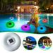 Oneshit Garden Light Spring Clearance Swimming Pool Lamp LED Colorful Inflatable Swimming Pool Lamp Water Drift