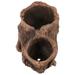 Vintage Decor Outdoor Plant Pots Indoor Living Toom Decore Succulent Fake Tree Stump Flowerpot Imitation Wood Planter Cement