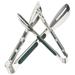 Charcoal Tongs Large Bread Clip Multifunction Titanium Anti-scald Kitchen Multi-function Barbecue 2 Pcs