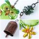 2 Pcs Vintage Decor Office Decoration Anniversary Presents Wind Bell Chimes Animal Wind Chime Wind Bell Owl Wind Chimes Ornament Wind Chime Iron