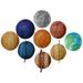 9 Pcs Planet Paper Lanterns Decor Home Space Birthday Decorations Decorate Yard Kindergarten Classroom