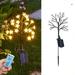 Clearance! Solar Lights Solar Garden Outdoor Lights: Solar Light Decorative With 8 Lighting Modes - For Garden Party Walkway Backyard Wedding Clearance