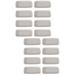 16 Pcs Rectangular Flower Pot Saucer Plant Tray for Pots Floor Planter Tray Outdoor Indoor Planter Tray