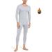 COMFREE Menâ€™s Thermal Underwear Fleece Lined Base Layer Long Johns Set Top and Bottom Winter Sports Suits