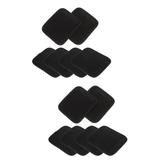 12 Pcs Shoulder Pad Straps Covers Handbag Grip Backpack Pads Stress Reliever Velvet