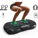 Vibration Plate Exercise Machine 10 Modes Whole Body Workout Vibration Fitness Platform w/ Loop Bands Jump Rope Bluetooth Speaker Home Training Equipment for Weight Loss & Toning