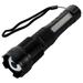 White Laser Flashlight Outdoor Zoom Red and Blue Warning Side Multifunctional LED Lumen Torch