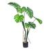 Artificial Plants 43 Monstera Tree - Fake Tropical Palm Tree Upgrated and Classic Monstera Deliciosa Plant for Home Office Nordic Decor (3.6ft-1Packs)