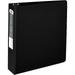 OfficeMax Durable Reference Binders with Round Ring 2 Black