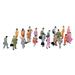 10/30/50Pcs 1:25/1:30/1:50/1:75 Scale Passengers DIY Kids Toys People Figures Plastic People Character Model Scale Model 1-50-30pcs