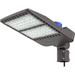 FJU 200W Led Parking Lot Lighting LED Parking Lot Lights Dusk to Dawn Photocell LED Street Lights 5000K Shoebox Pole Lights- Waterproof IP66 26000LM Super Bright Commercial Area Road Lighting