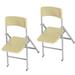 2pcs Folding Mini Chair Dolls Folding Chair Mini House Folding Chair Miniature Furniture