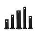 10 Pcs Black Carbon Steel Positioning Pins for Mechanical Equipment Electronic Accessories 10X40mm.