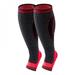 Sales Promotion!1Pc Lower Leg Sleeve Cover Long Breathable Knitted Ankle Compression Protector for Men Women Black Red L