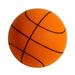 1PC Mute Ball Baby Outdoor Toy Solid Sponge Soft Elastic Ball Children Indoor Sports Noise Reduction Ball Development Games Line Orange 21cm