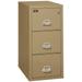 Fireking 3 Drawer Letter 2 Hour Rated fireproof File Cabinet-Sand