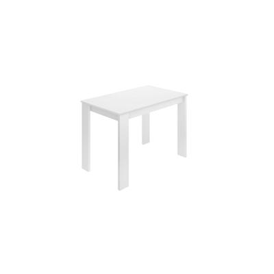 Dmora Fester-Tisch Badile, Mehrzweck-Esstisch, rechteckiger Tisch für die Küche oder das Esszimmer, 110 x 67 x 77 cm, We