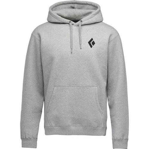 BLACK DIAMOND Herren Kapuzensweat LOGOWEAR, Größe S in Silber