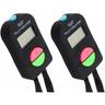 2Pcs Digital Hand Tally Counter Electronic Manual Clicker Add Subtract Model Electronic Watch with