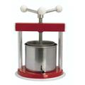 Capaldo - Presse-fruits tout-en-un 14 cm, structure en acier peint, panier en inox - Salon