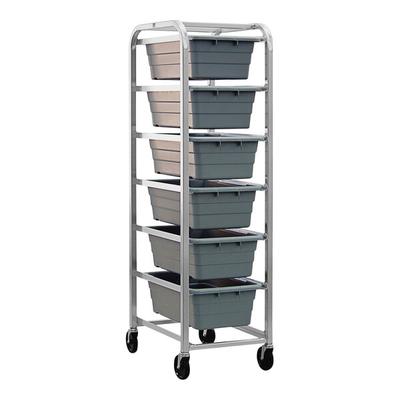 New Age Economy Series 18 7/8" x 26" x 71" 6 Lug Aluminum Lug Rack 6263