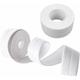 Sealing Tape, Adhesive Tape, Waterproof, Prevention of Mold, Cockroaches, for Bathtub/Bathroom/Corner etc, 38mm x 3.2m - White (Pack of 2) - Groofoo