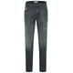 5-Pocket-Jeans BUGATTI Gr. 33, Länge 34, grau (dunkelgrau) Herren Jeans 5-Pocket-Jeans