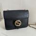 Gucci Bags | Gucci Dollar Calfskin Interlocking G Small Shoulder Bag | Color: Black | Size: Os