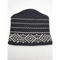 Columbia Accessories | Columbia Mens Os One Size 100% Wool Beanie Hat Fleece Lined Black Gray | Color: Black | Size: Os