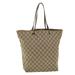 Gucci Bags | Gucci Gg Canvas Tote Bag Beige Brown Auth 52754 | Color: Tan | Size: Os