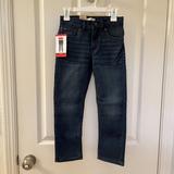 Levi's Bottoms | Levi's 511 Slim Fit Jeans Dark Wash Girl's Size 6 Reg Nwt | Color: Blue | Size: 6g