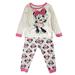 Disney Matching Sets | Disney Minnie Mouse Baby Girls 2pc Pajamas Matching Set Size 18 Months | Color: Pink/White | Size: 18mb