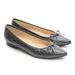 Anthropologie Shoes | Anthropologie Jon Josef Ashley Quilted Ballet Flats 6 M | Color: Gray | Size: 6
