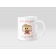 Pie Love You Very Much Retro Mug, Hey Sugar Pie Valentine's Day Gift for Her, Cutie Pie Love Heart Mug for Girlfriend, All You Need is Love