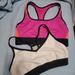 Victoria's Secret Intimates & Sleepwear | 2 M Victoria's Secret Pink Ultimate No Sports Bra & Victoria Sport Racerback | Color: Black/Pink | Size: M