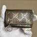 Gucci Accessories | Gucci Key Case Key Brown And Silver Gg Charm - 6 Key Rings 1 Missing | Color: Brown/Silver | Size: Os