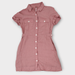 Free People Dresses | Free People Dress Women's Xs Pink Cotton Beach Resort Coastal Button Front | Color: Pink | Size: Xs