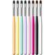 N/A Nail Art Handle Brush Gel Gradient Brush For Manicure Nail Acrylic Ombre Soft Drawing French Painting Decor Pen WolFum