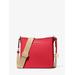 Michael Kors Jet Set Travel Small Messenger Bag Red One Size