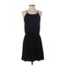 Banana Republic Factory Store Casual Dress - Mini: Black Solid Dresses - Women's Size Small Petite