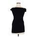 Silence and Noise Cocktail Dress - Party Off The Shoulder Short sleeves: Black Dresses - Women's Size Medium