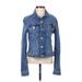 &Denim by H&M Denim Jacket: Blue Jackets & Outerwear - Women's Size X-Small