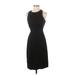 Club Monaco Casual Dress - Sheath: Black Solid Dresses - Women's Size 0