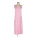 Everly Casual Dress - Slip dress: Pink Stripes Dresses - Women's Size Small